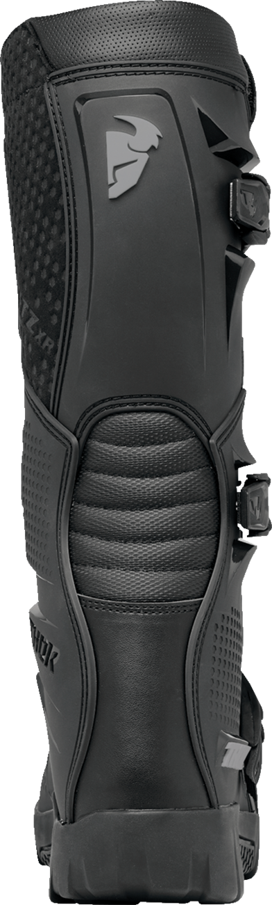 THOR Blitz XR Trail Boots - Black/Gray - Size 7 3410-3127