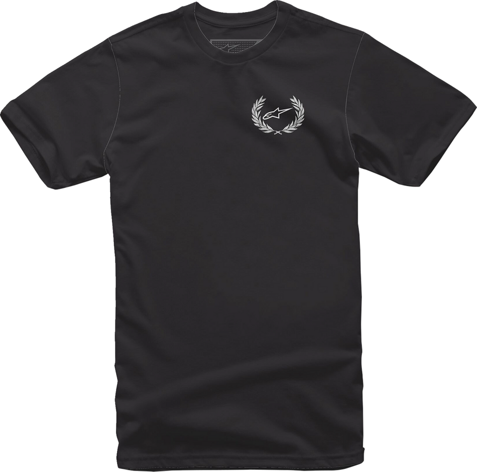 Camiseta ALPINESTARS Corona - Negro - Grande 12137258010L 