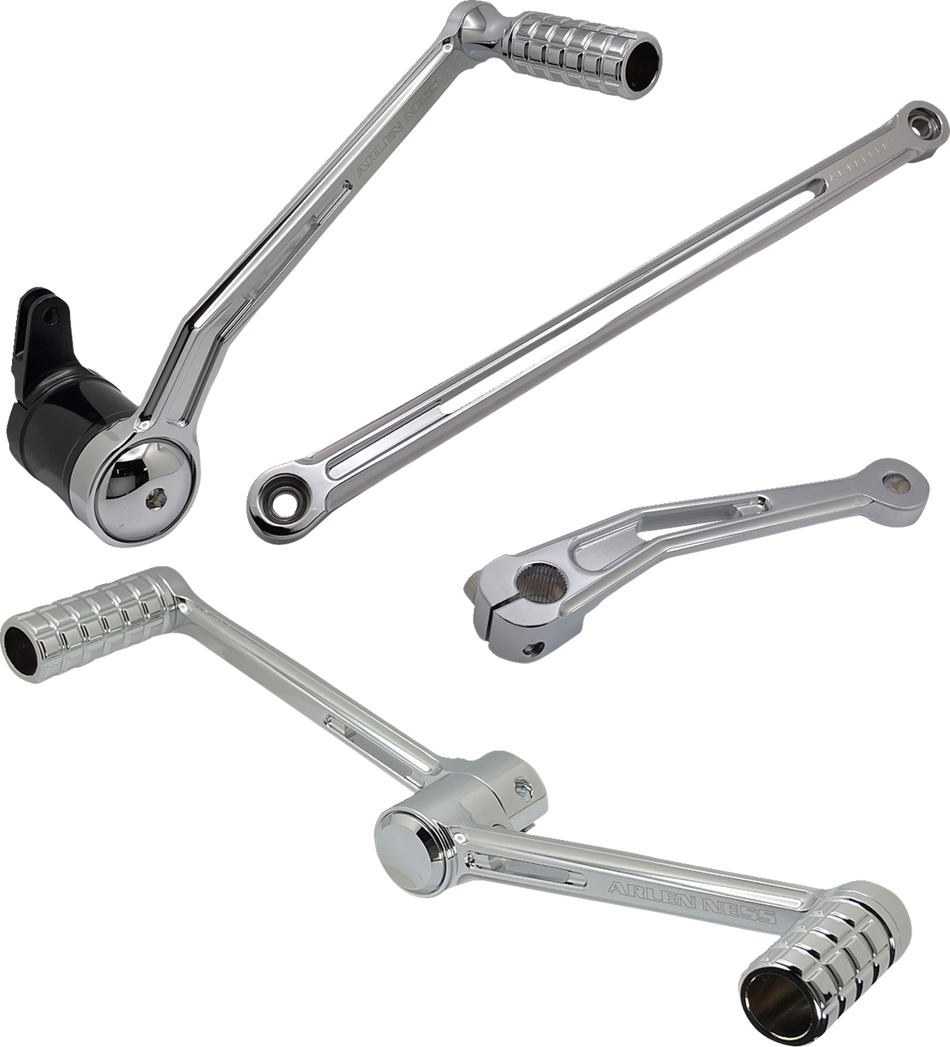 ARLEN NESS SpeedLiner Foot Control Kit w/ Heel/Toe Shifter - Chrome 420-102