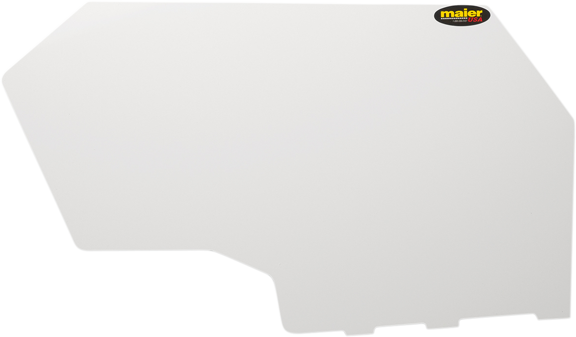 MAIER Number Plate - White - RZR 194631