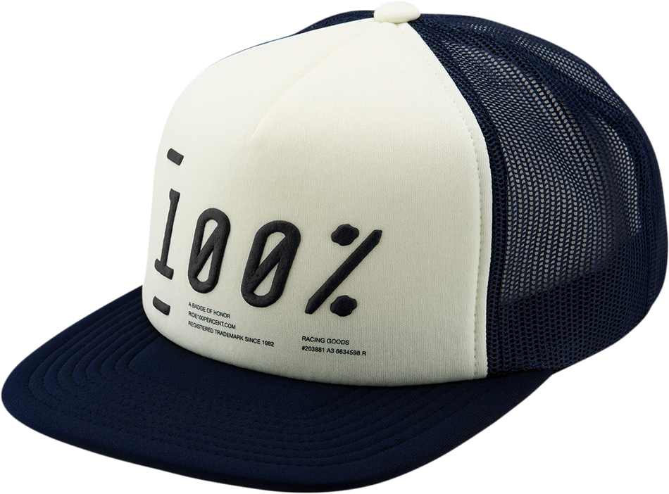 100% Transfer Hat - Navy - One Size 20094-015-01