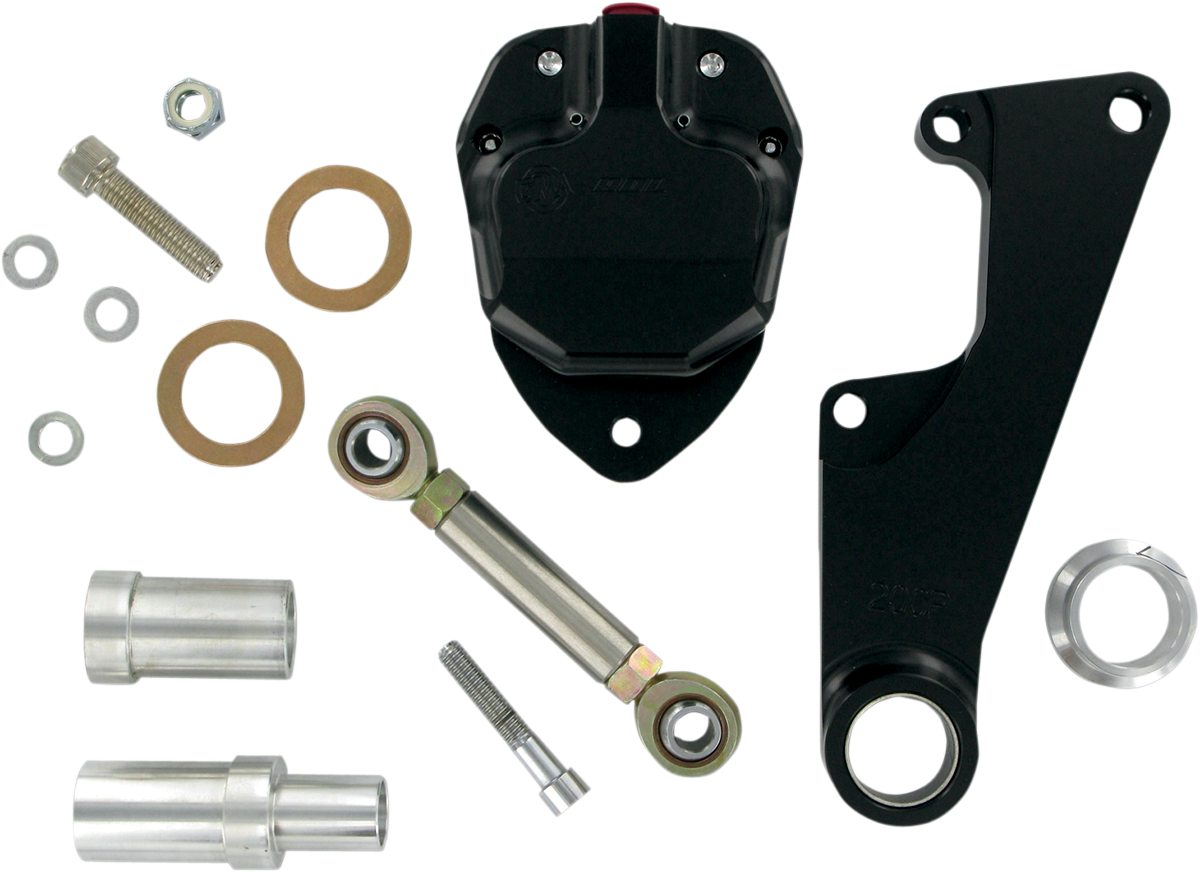 GMA ENGINEERING BY BDL Front Caliper - Springers - Clear Black GMA-200PB