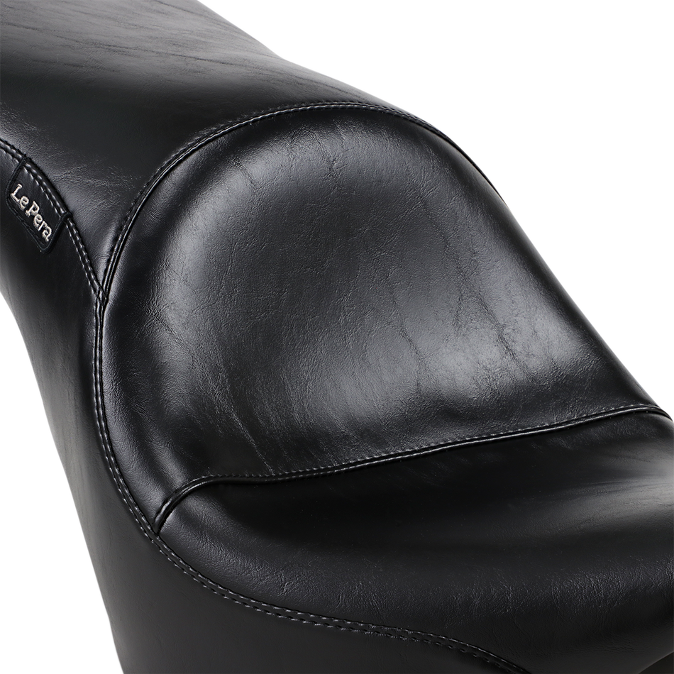 LE PERA Maverick Seat - Without Backrest - Smooth - Black - FL '18-'22 LY-910S