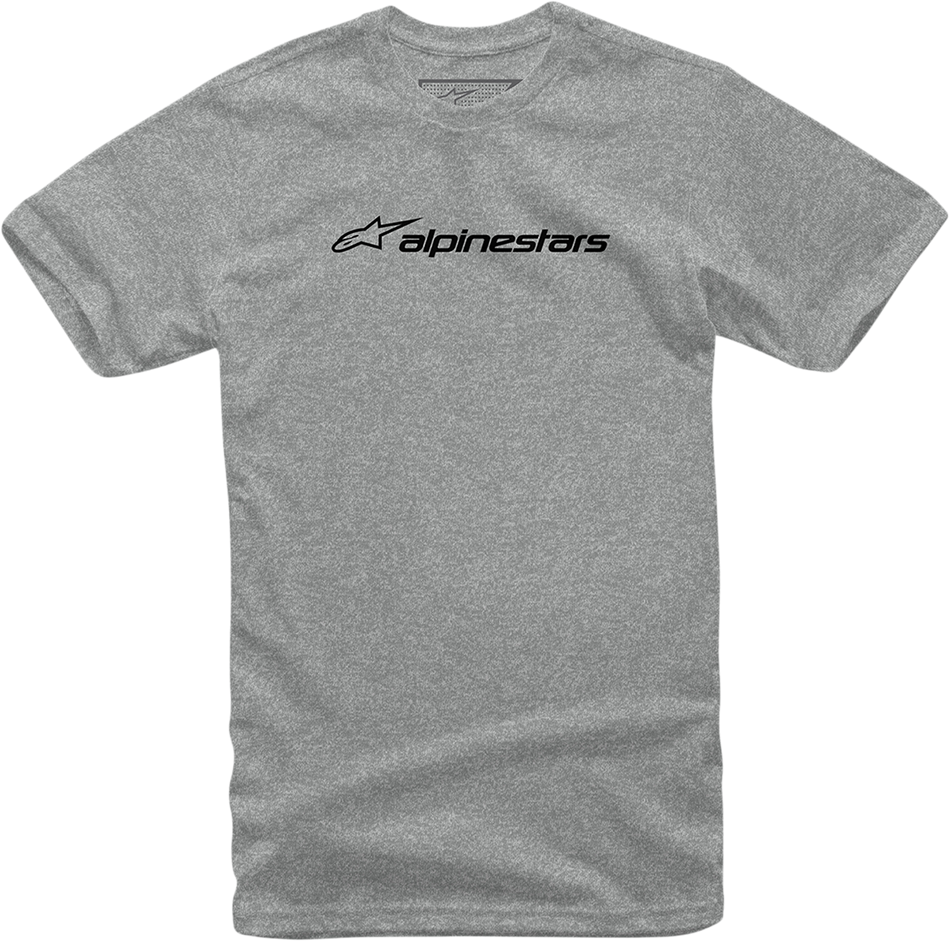 ALPINESTARS Linear T-Shirt - Heather Gray/Black - 2XL 12117202411262X