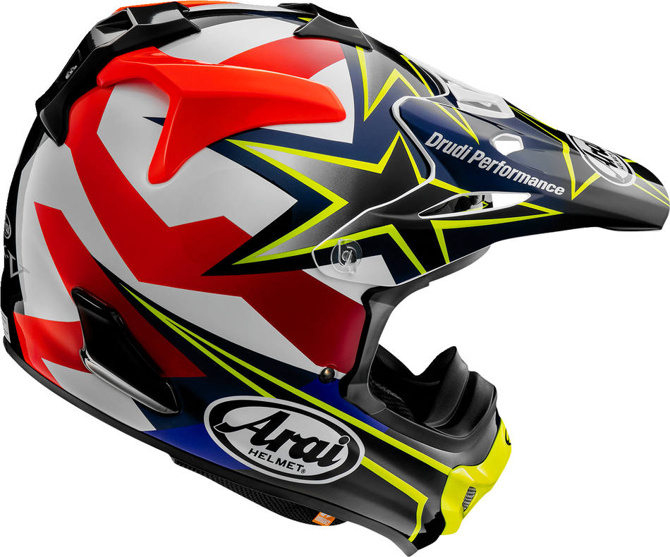 ARAI VX-Pro4 Helmet - Stars & Stripes - Yellow - Medium 0110-8203