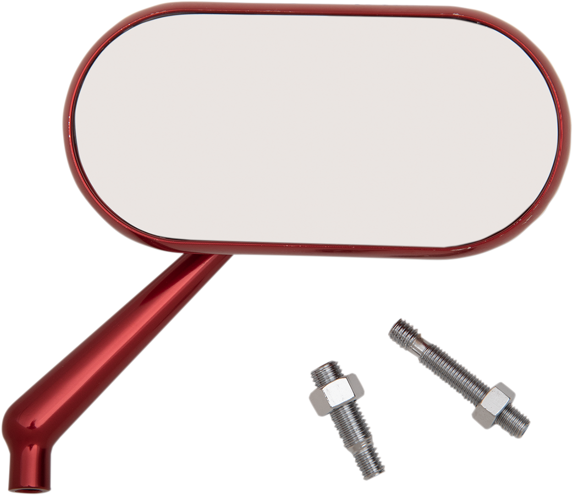 ARLEN NESS Oval Mirror - Red - Right 13-179