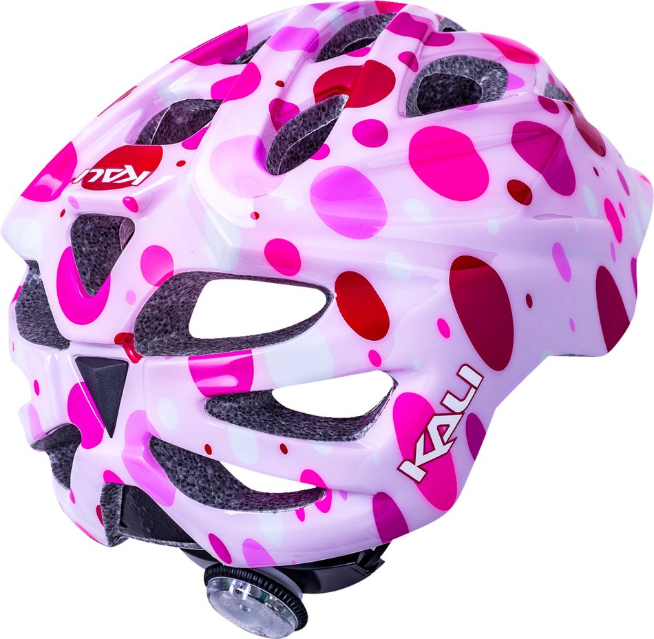 KALI Child Chakra Lighted Helmet - Confetti - Gloss Pink - XS 0221022124