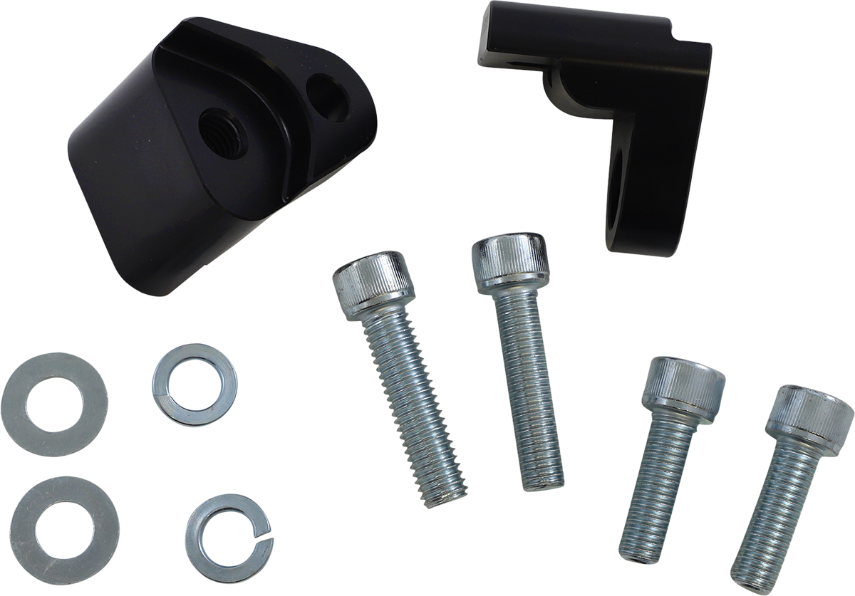 ARLEN NESS Rear Shock Lift Kit +1" - Black 140-000