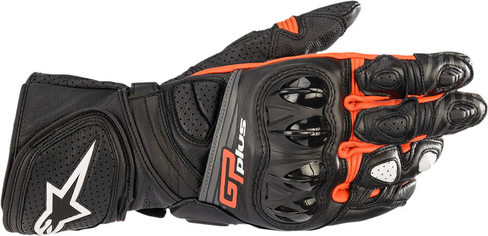 ALPINESTARS GP Plus R v2 Gloves - Black/Fluo Red - XL 3556520-1030-XL