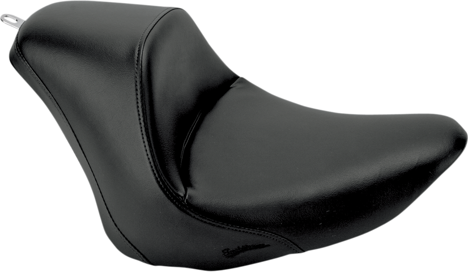 SADDLEMEN Heels Down Solo Seat - Without Backrest - Plain - Black - FB 806-12-0021