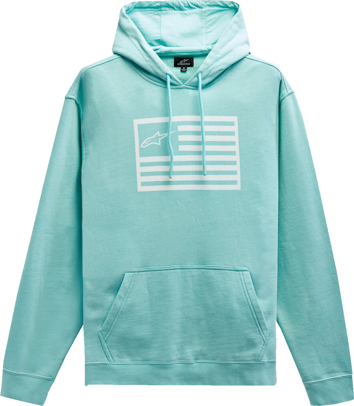 ALPINESTARS Artifact Hoodie - Light Aqua - Large 1213510207206L