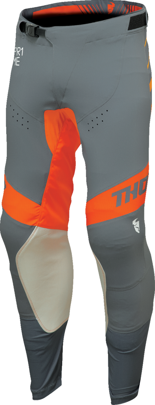 THOR Prime Analog Pants - Charcoal/Orange - 28 2901-11099