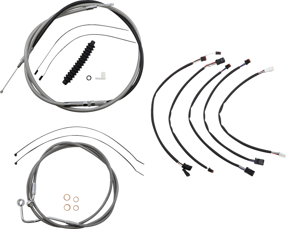 MAGNUM Control Cable Kit - XR - Stainless Steel/Chrome 5891022