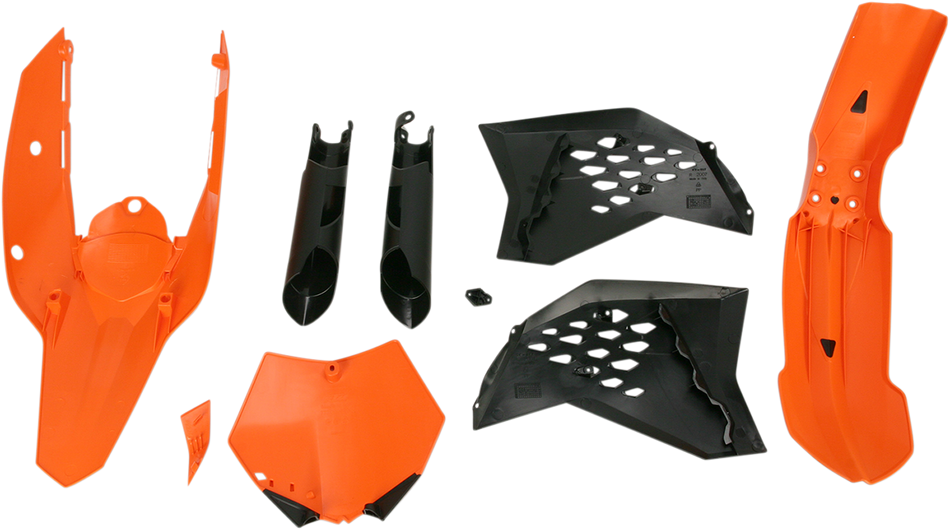 ACERBIS Full Replacement Body Kit - OEM '10 Orange/Black 2198070354
