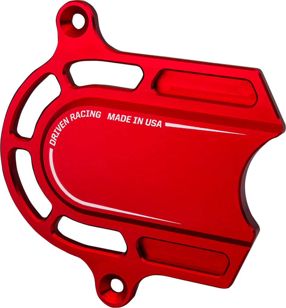 DRIVEN RACING Sprocket Cover - Red DEC-004-RD
