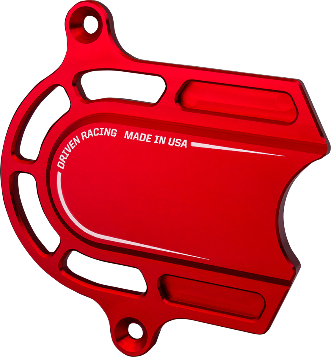 DRIVEN RACING Sprocket Cover - Red DEC-004-RD