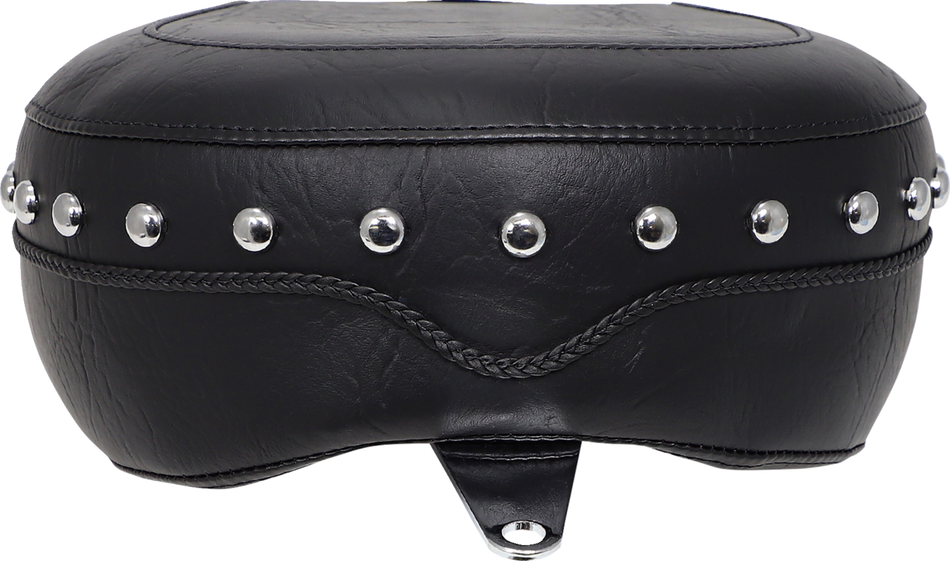 MUSTANG Wide Rear Seat - Studded - Black - XL '04-'21 79377