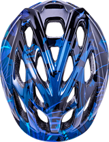 KALI Child Chakra Lighted Helmet - Jungle - Gloss Blue - Small 221022225