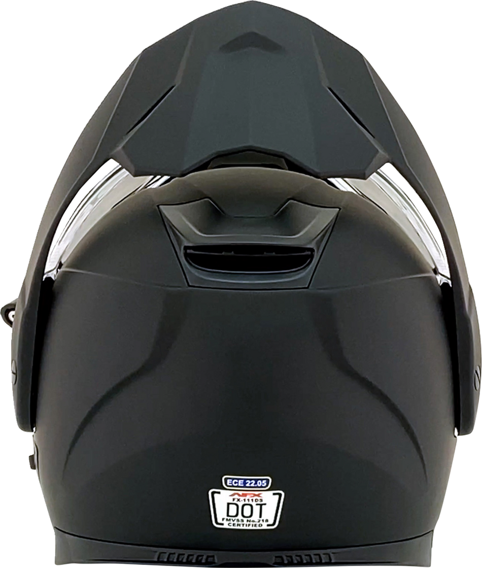 AFX FX-111DS Snow Helmet - Electric - Matte Black - XS 0120-0798