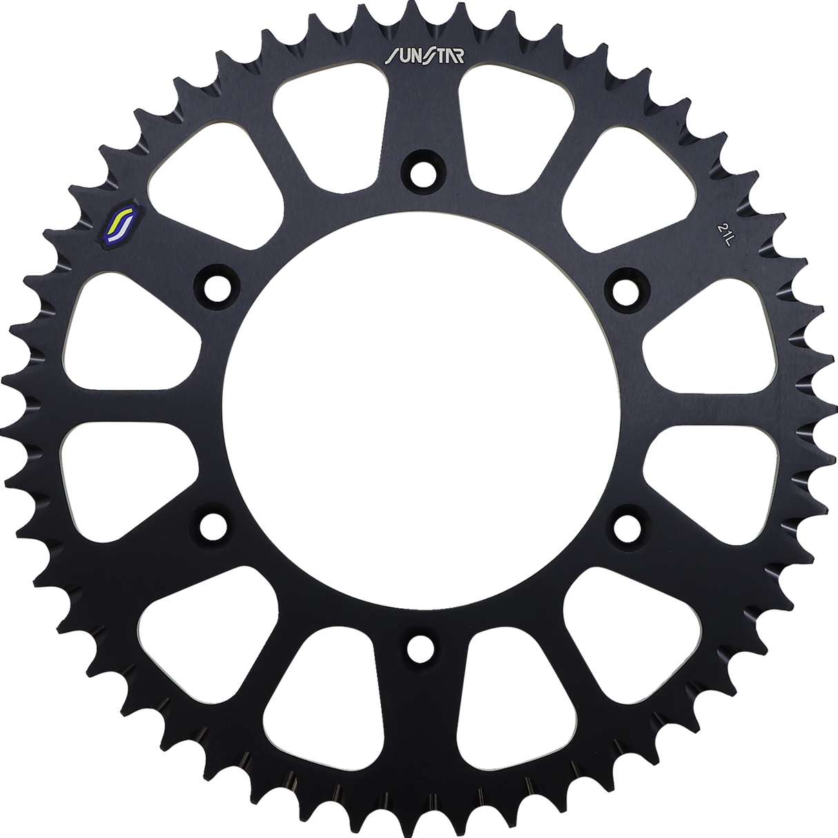 SUNSTAR SPROCKETS Rear Sprocket - 51 Tooth - Black 5-354751BK