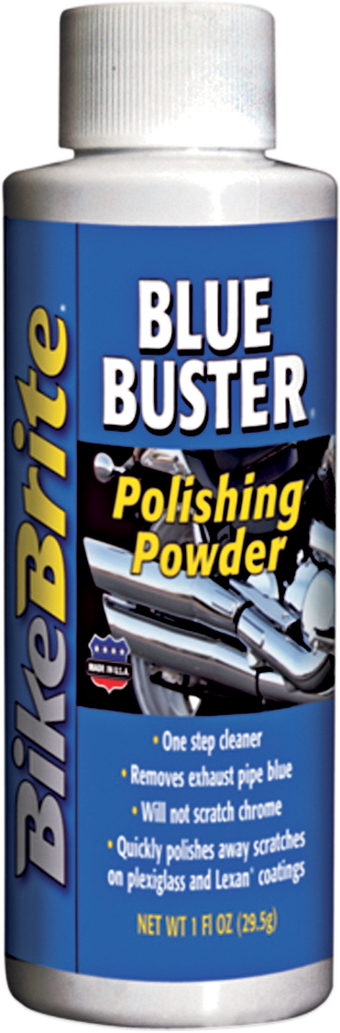 BIKE BRITE Exhaust Pipe Polishing Powder - 1 U.S. fl oz. BB200
