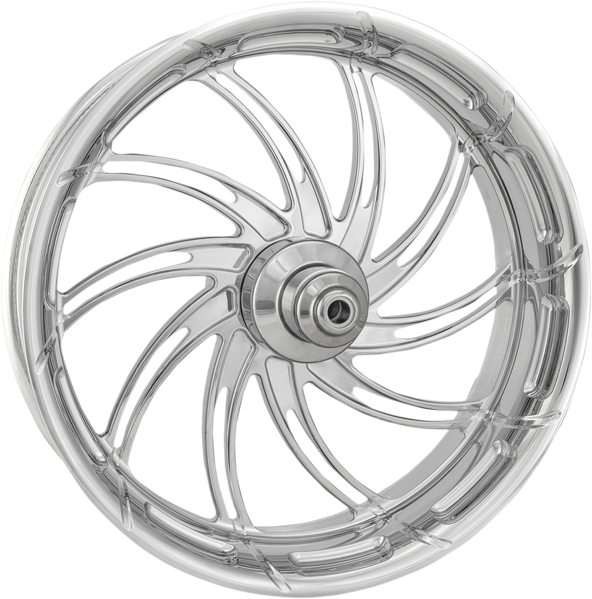 PERFORMANCE MACHINE (PM) Wheel - Supra - Front/Dual Disc - No ABS - Chrome - 21"x3.50" - '14+ FL 12027106SUPAJCH