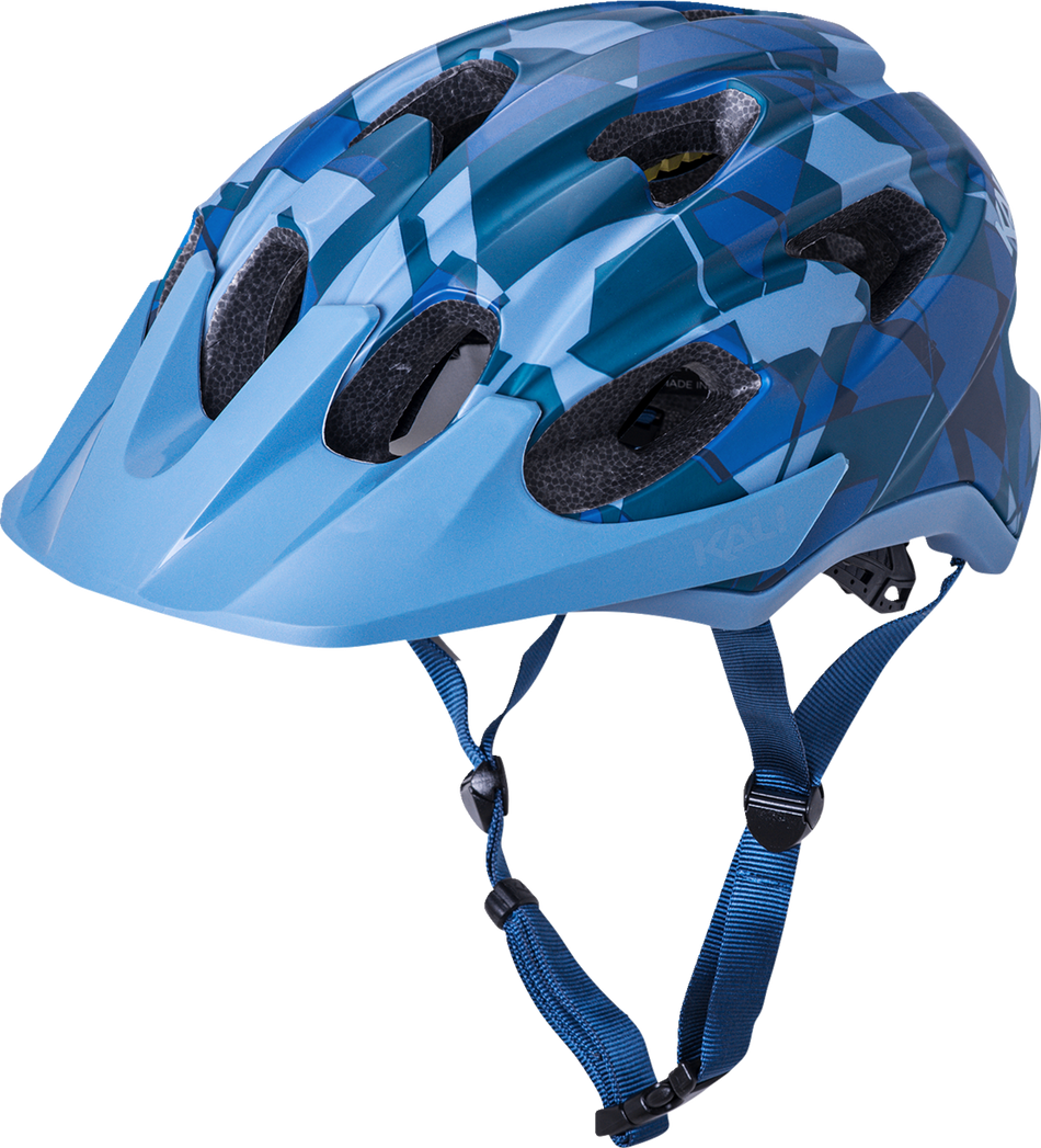KALI Pace Helmet - Camo - Matte Thunder Blue - S/M 0221721226