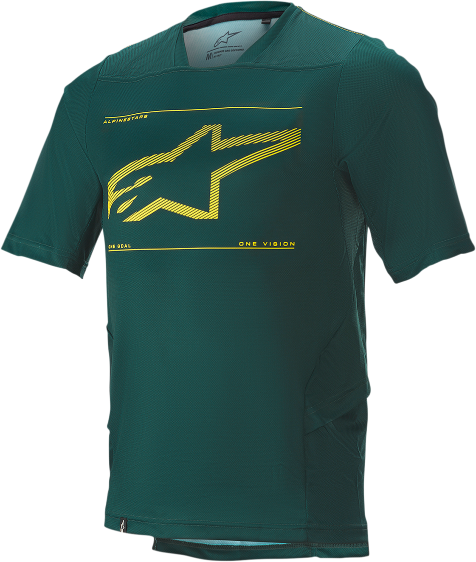 Camiseta ALPINESTARS Drop 6.0 - Manga corta - Verde - Pequeña 1766320-7170-SM 