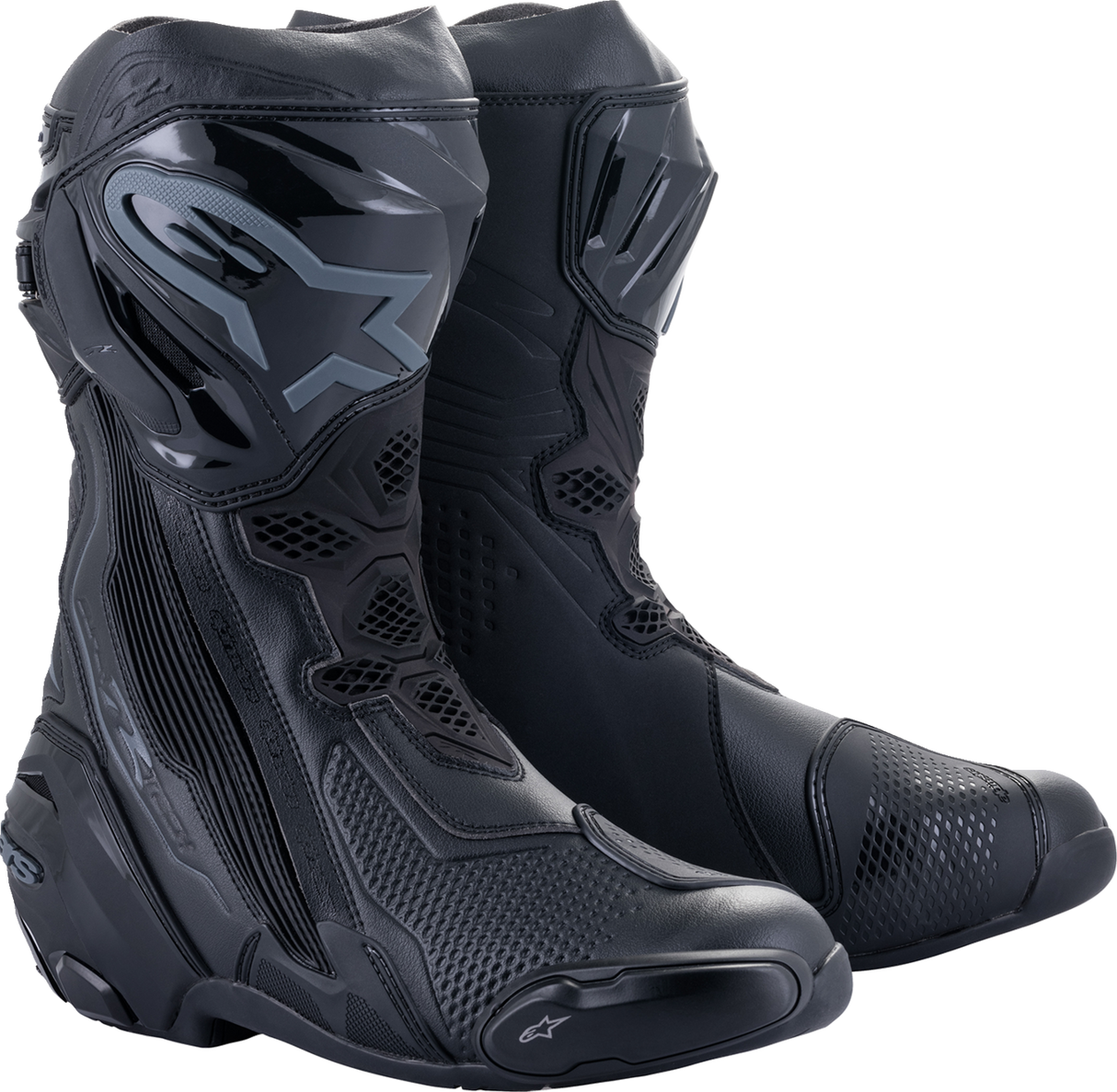 Botas ALPINESTARS Supertech R - Negro - US 9 EU 43 2220021-1100-43 