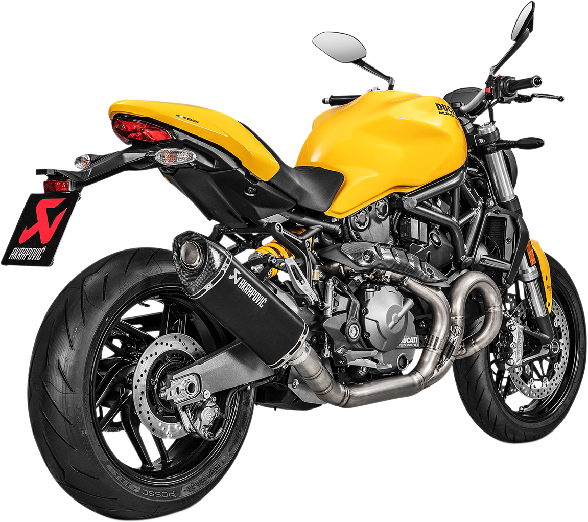 AKRAPOVIC Schalldämpfer – Titanium Monster 821 /1200 2017–2020 S-D12SO8-RTBL 1811–3477 