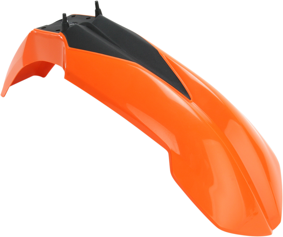 ACERBIS Front Fender - Orange/Black 2253000237