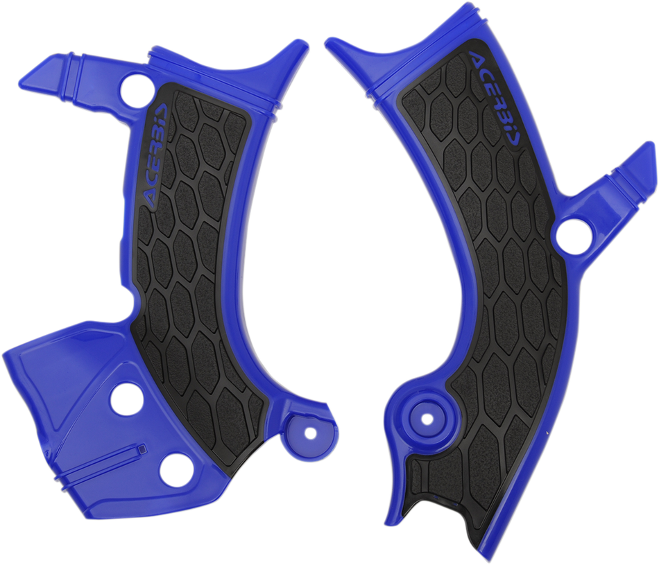 ACERBIS X-Grip Frame Guards - Blue/Black 2689411034