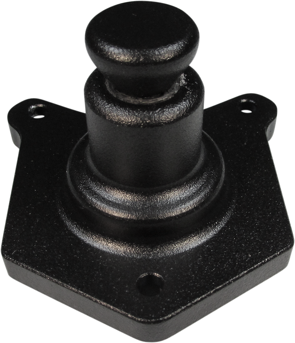 TERRY COMPONENTS Solenoid End Cover - Starter Buttons - Black 550025