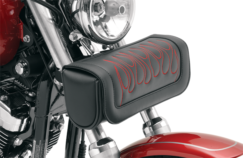 SADDLEMEN Tool Pouch - Flame - Red X021-05-0032