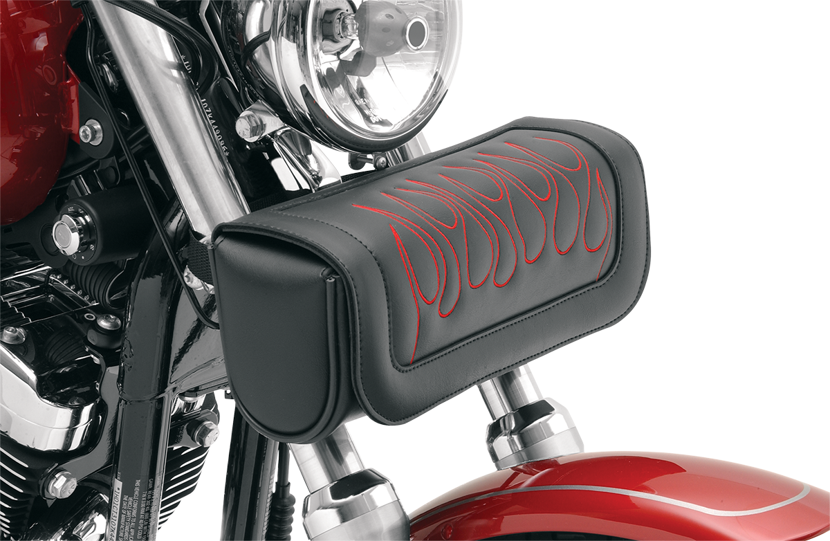 SADDLEMEN Tool Pouch - Flame - Red X021-05-0032