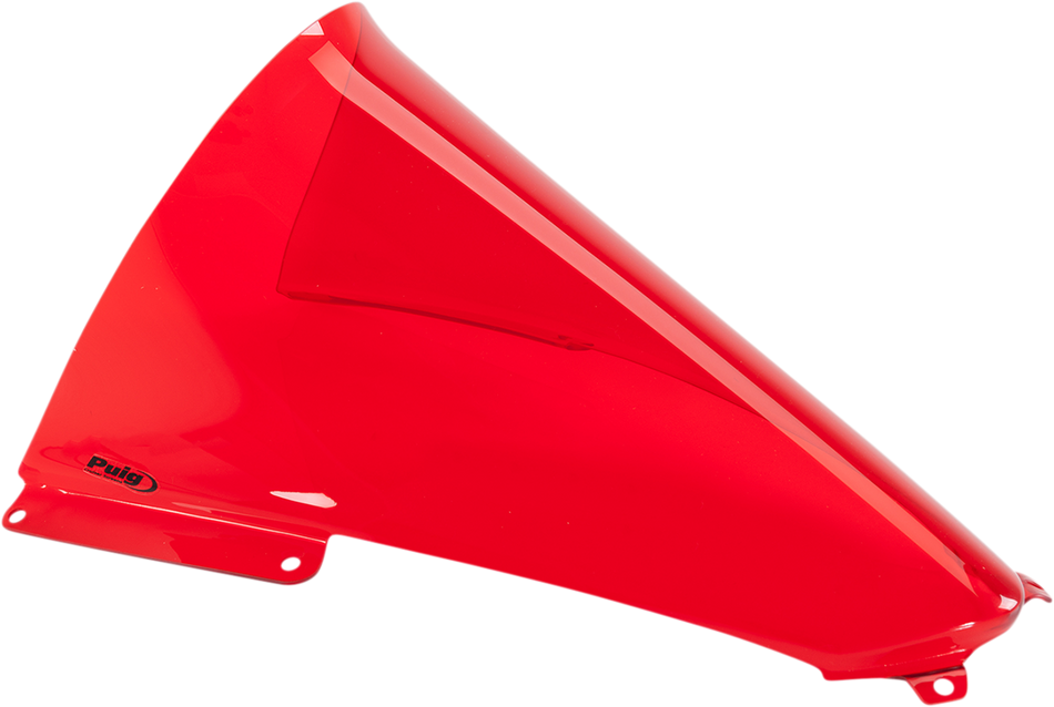 PUIG HI-TECH PARTS Race Windscreen - Red - Panigale 3759R