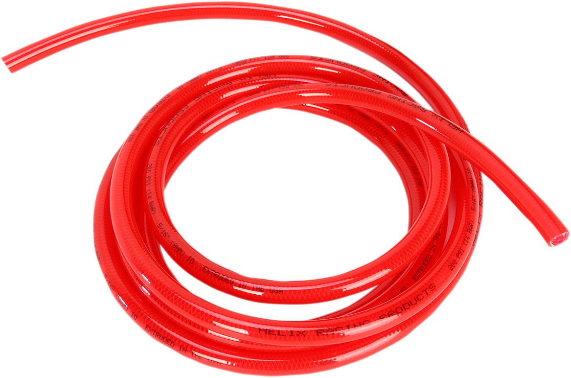 HELIX High-Pressure Fuel Line - Red - 5/16" - 10' 516-0203