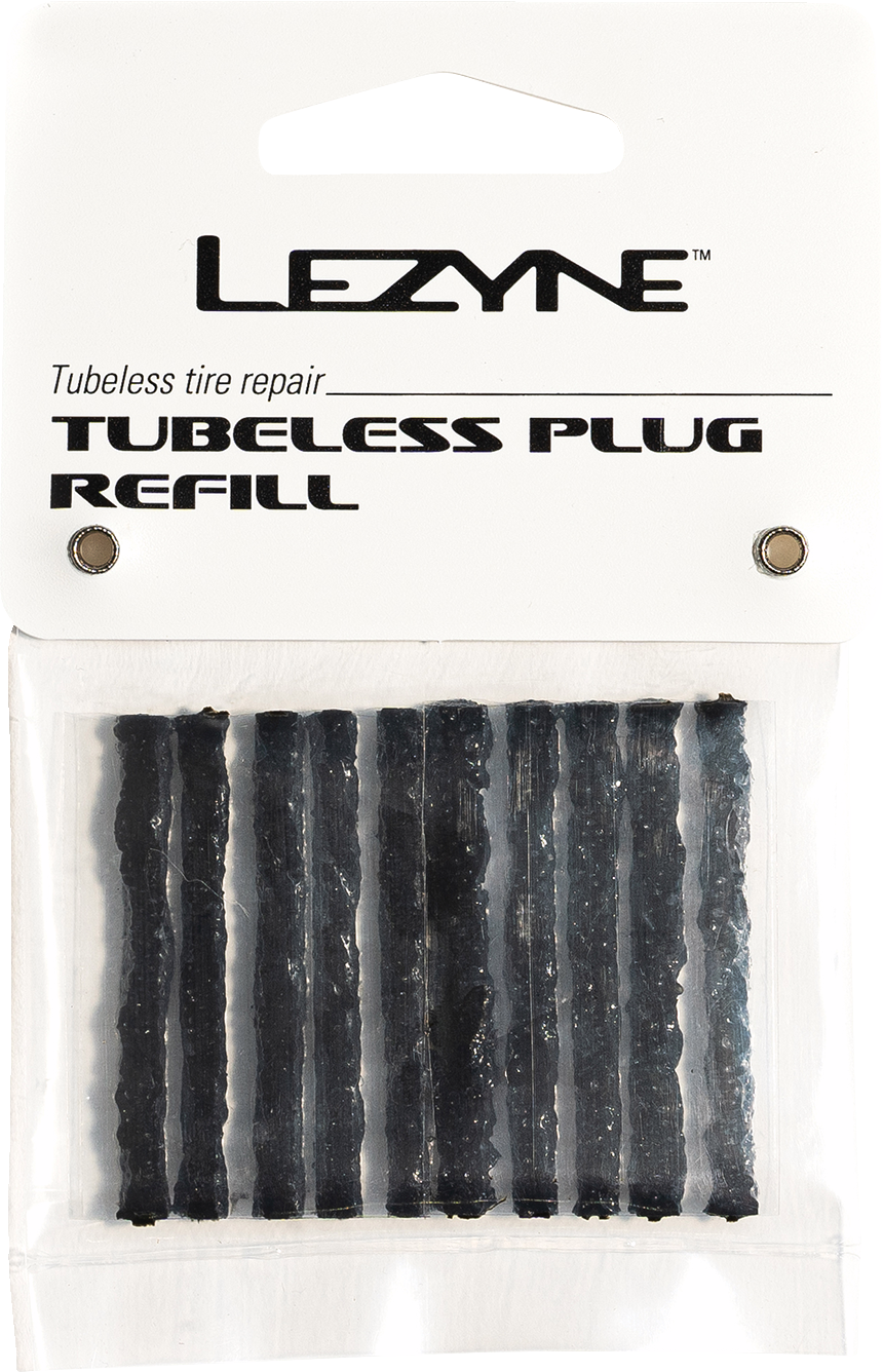 LEZYNE Tubeless Plug Refill - 10 Count 1PKPTBLSV10410