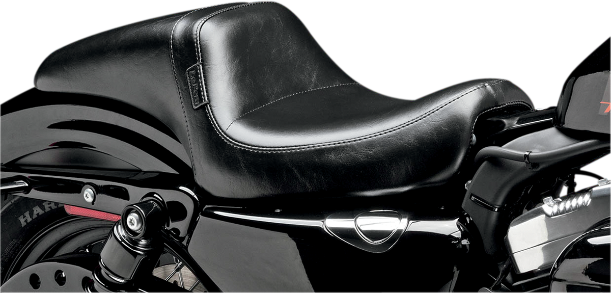 LE PERA Daytona Seat - Without Backrest - Smooth - Black - XL '10+ LK-542S