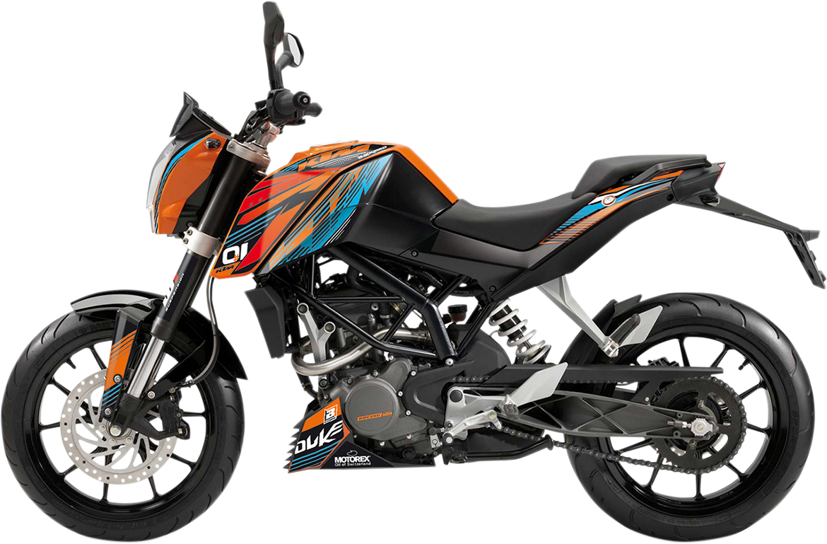 BLACKBIRD RACING One Race Graphics Kit - KTM Duke 2544R