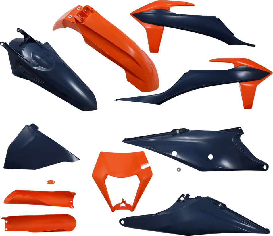 ACERBIS Full Replacement Body Kit - Orange/Dark Blue 2791547302