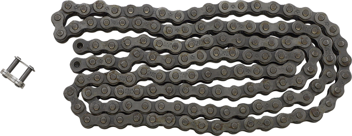 JT CHAINS 428 HDR - Heavy Duty Drive Chain - Steel - 136 Links JTC428HDR136SL