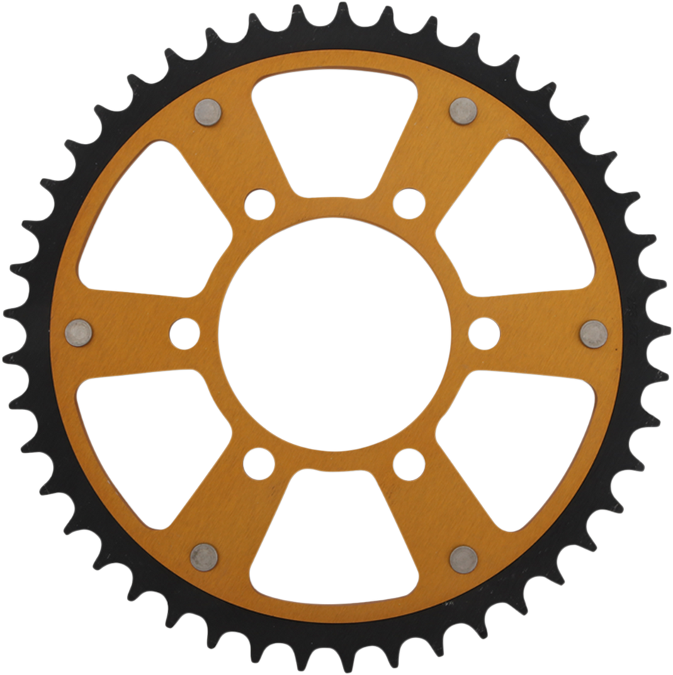 SUPERSPROX Stealth Rear Sprocket - 45 Tooth - Gold - Kawasaki RST-478-45-GLD