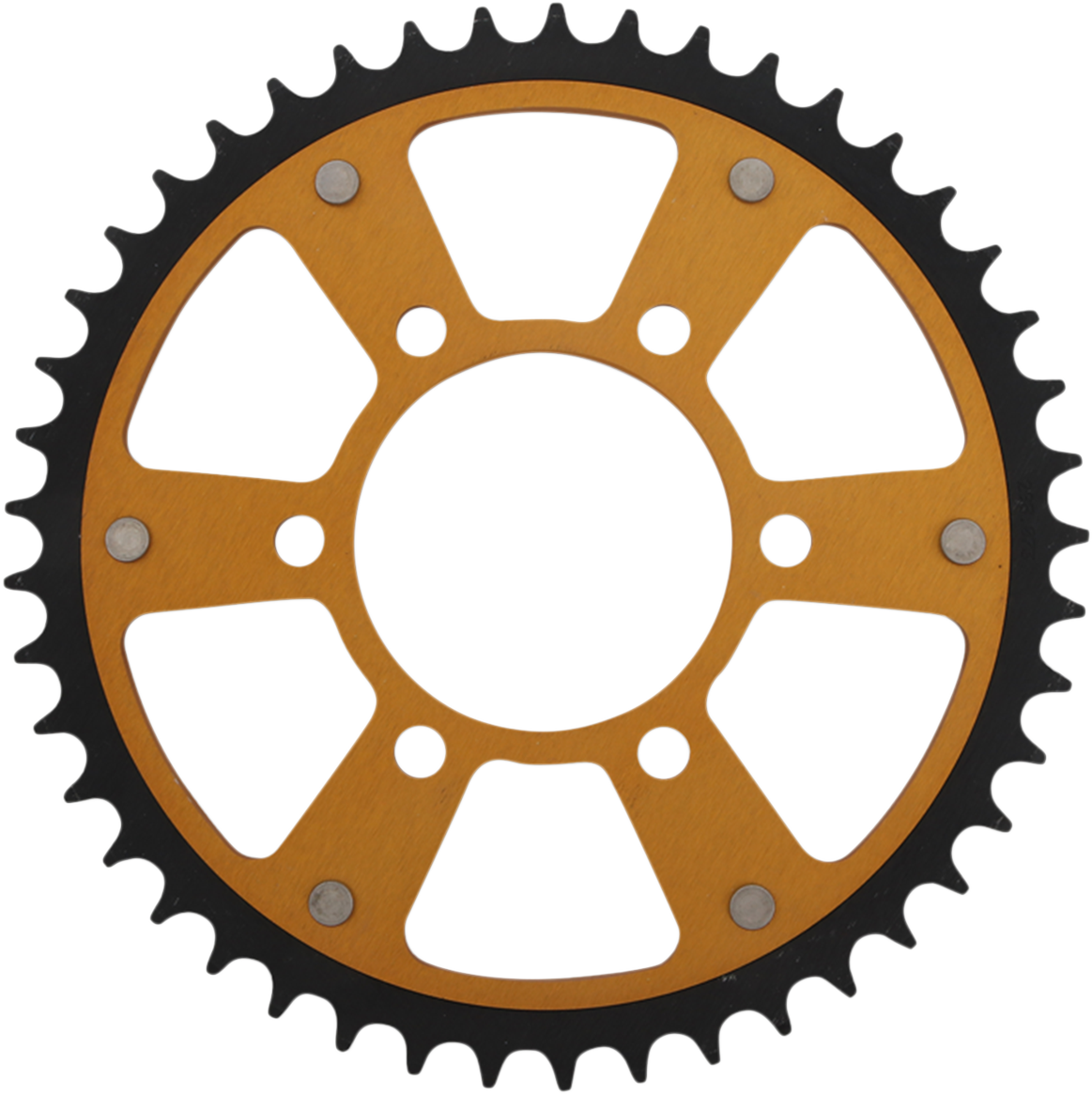 SUPERSPROX Stealth Rear Sprocket - 45 Tooth - Gold - Kawasaki RST-478-45-GLD