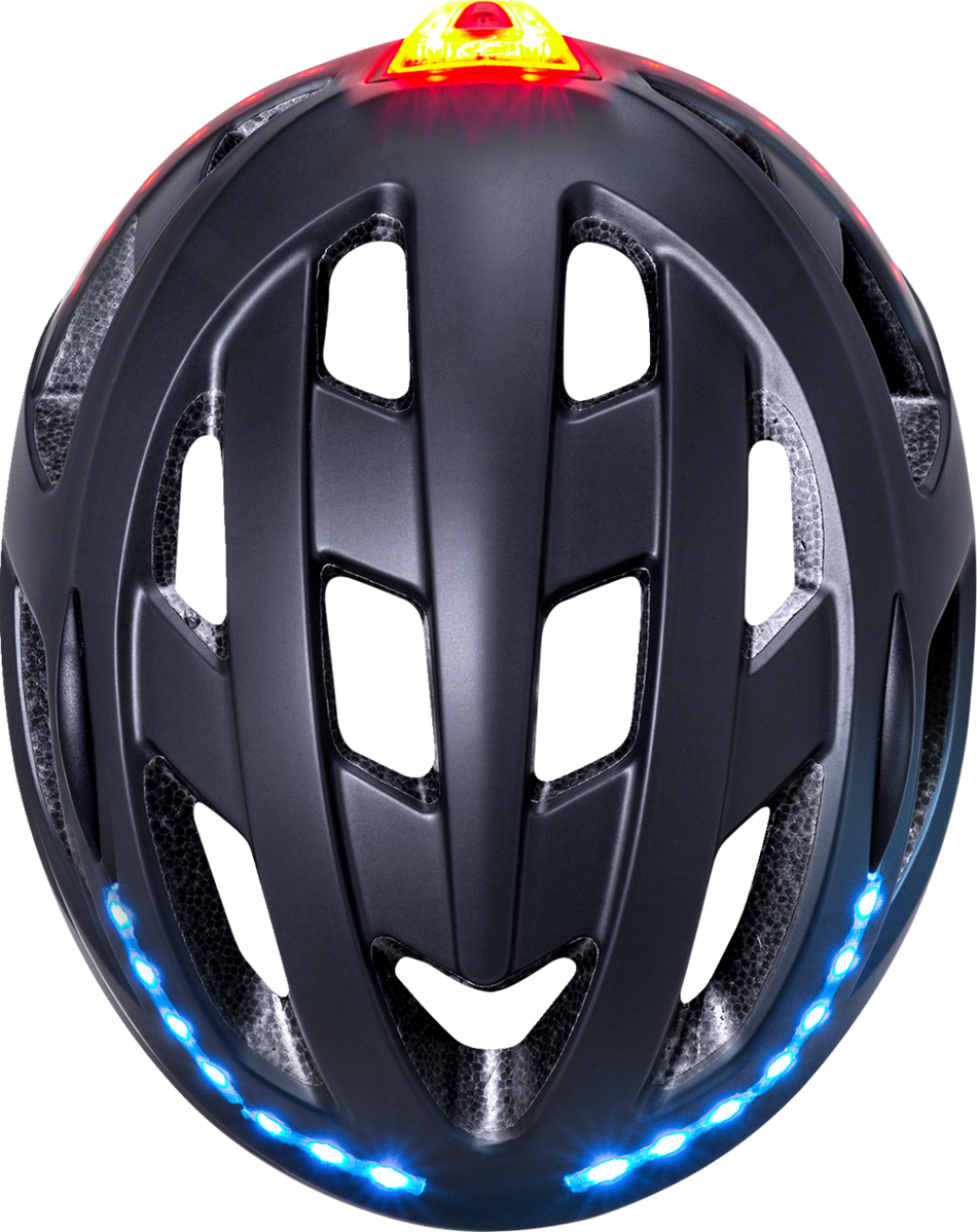 KALI Central Lit Helmet - Matte Black - S/M 0250521216