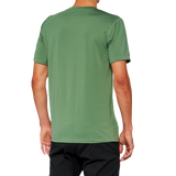 100% Mission Athletic T-Shirt - Olive - XL 20014-00018