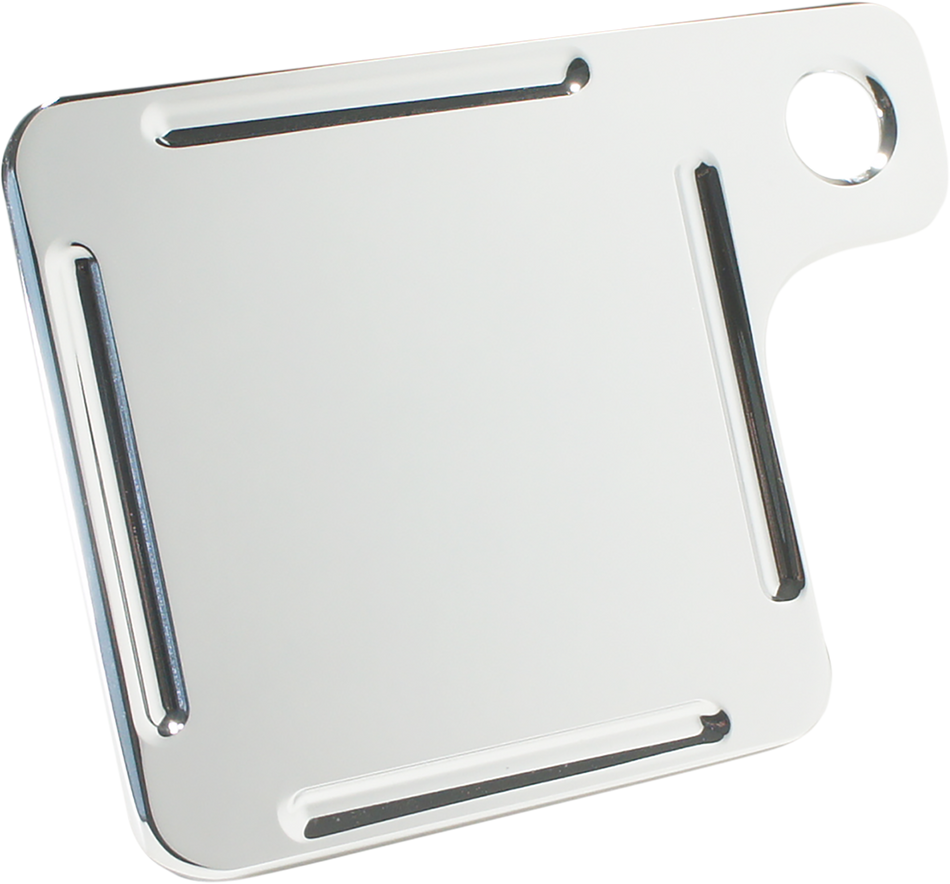 JOKER MACHINE Plate Inspection Tag - Chrome 09-580-3