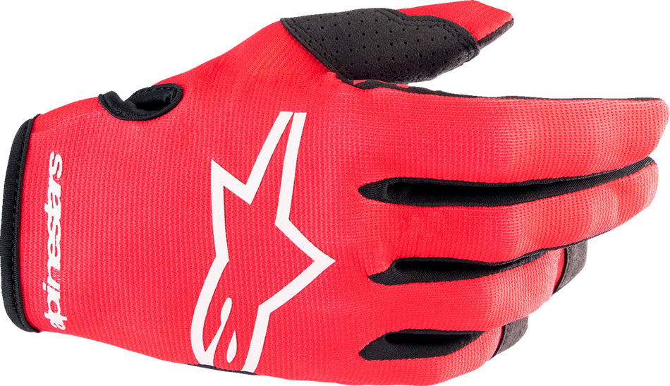 ALPINESTARS Youth Radar Gloves - Red/White - 2XS 3541823-3120-2X