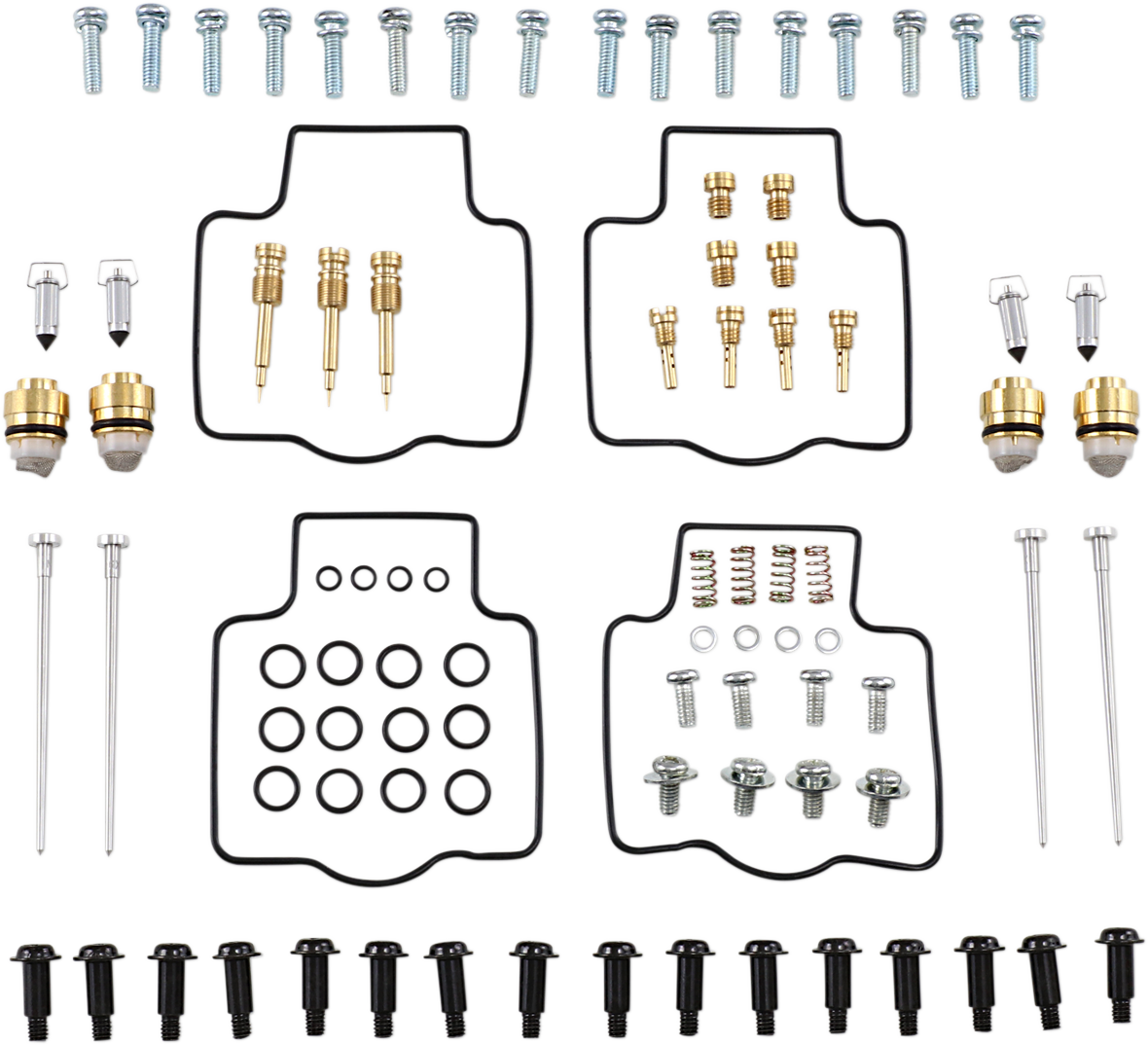 Parts Unlimited Carburetor Kit - Kawasaki Zx1100d Zx11 26-1719