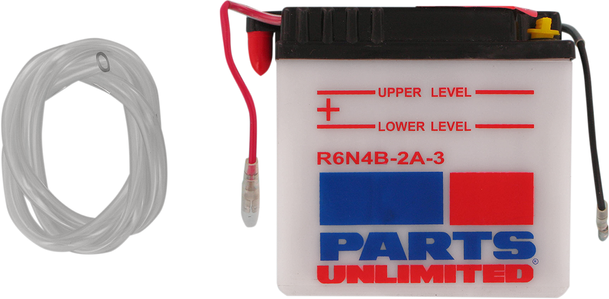 Parts Unlimited Conventional Battery 6n4b-2a-3